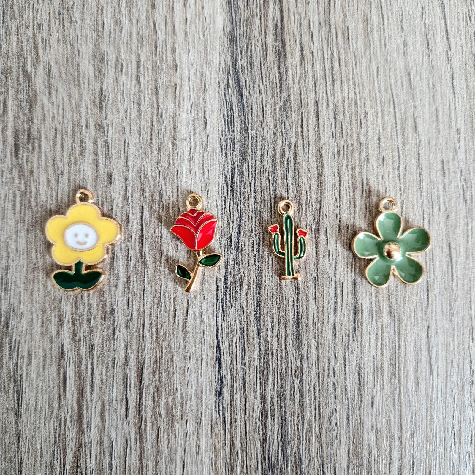 Lot de 4 breloques